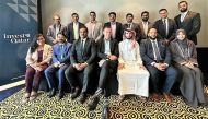 IBPC Qatar and Invest Qatar officials during the business rountable event.