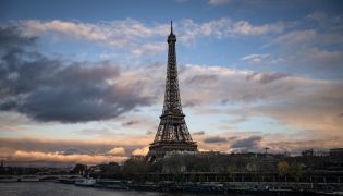 Representational file photo showing a general view of the Eiffel tower along the Seine River in Paris. (Photo by MIGUEL MEDINA / AFP)