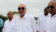 File: Suriname former President Desi Bouterse leaves the High Court of Justice after his appeal case against the Court Martial sentence of 20-year jail for his involvement in the murder of 15 people when he ruled in 1982 during his military government, in Paramaribo on January 5, 2023. (Photo by Ranu Abhelakh / AFP)