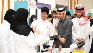 Participants at the Open House event.