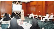 Legal practitioners during a training course organised by the Ministry of Justice.