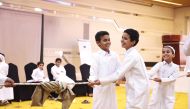 Children participating in an activity held under Katara summer camp.