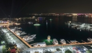 Gulf Craft Fleet in Old Doha Port for Qatar Boat Show 2024