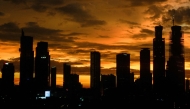 Buildings during sunset in Jakarta. File photo for representational purposes only.