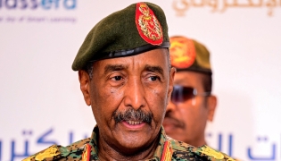 File photo of the Sudanese transitional sovereignty council head and army chief Abdel Fattah al-Burhan.