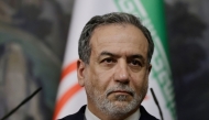 Iran's Foreign Minister Abbas Araghchi attends a joint press conference with Russian Foreign Minister following their talks in Moscow on April 18, 2025. (Photo by Tatyana MAKEYEVA / POOL / AFP)