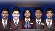 From left: Thiagarajan Manickam, Kaushik Ravi Iyer, Rakshana Maheshwaran, Riaan Jigar Shah, and Sri Harsha Kovvuri.
