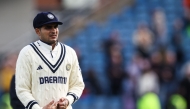 India's captain Shubman Gill reacts after his team defeat on day five of the first cricket test match between England and India at Headingley cricket ground in Leeds, northern England on June 24, 2025. (Photo by Darren Staples / AFP)  