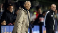 Boca Juniors' head coach Miguel Angel Russo looks on during the Argentine Professional Football League 2025 Clausura Tournament match between Boca Juniors and Union de Santa Fe at La Bombonera stadium in Buenos Aires on July 18, 2025. Photo by ALEJANDRO PAGNI / AFP