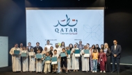 Officials and participants in a group photo at the end of the programme.