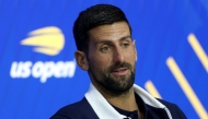 Novak Djokovic of Serbia fields questions during Media Day ahead of the US Open at USTA Billie Jean King National Tennis Center on August 20, 2025 in New York City. Matthew Stockman/Getty Images/AFP