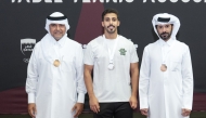 Officials at the event. 