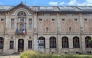 A photo shows the facade of the Musee National Adrien Dubouche ceramics museum after it was burgled overnigth, in Limoges, central France, on September 4, 2025. (Photo by Franck Lagier / AFP)
 