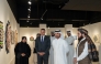 General Manager of Katara Prof. Dr. Khalid bin Ibrahim Al Sulaiti and other guests and officials at the inauguration of the exhibition. 