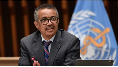 WHO Director-General Dr Tedros Adhanom Ghebreyesus