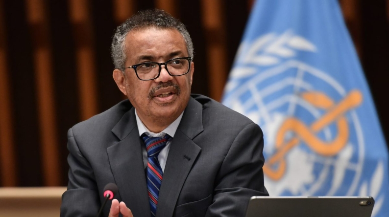 WHO Director-General Dr Tedros Adhanom Ghebreyesus