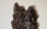 A photo of the meteorite found in Al Khor. Photo credit: Salman Jabor Althani on X