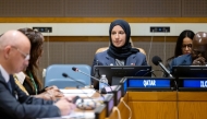 Minister of Social Development and Family H E Buthaina bint Ali Al Jabr Al Nuaimi during the event. 