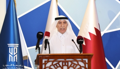 President of UDST Dr. Salem Al-Naemi. Pictures: Salim Matramkot/The Peninsula 