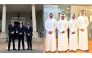 Qatari graduates pose for a photo during the HSBC Global Graduate Programme in London.