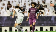 Akram Afif in action during yesterday's match against Al Duhail.