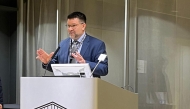 Professor Ryan Rowberry at the 4th Doha Conference on Combating the Illicit Trafficking of Cultural Property: Crisis Preparedness and Cultural Heritage Protection – Prevention to Recovery.