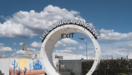A Boring Company facility in Bastrop, Texas. Pic: Jordan Vonderhaar/Bloomberg