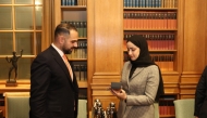 Undersecretary of the Ministry of Labour  H E Sheikha Najwa bint Abdulrahman Al Thani during her visit to Sweden.