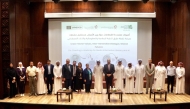 Officials and guests at the session yesterday. 