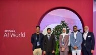 The delegation members attending the conference in the US