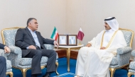 Minister of State for Energy Affairs, H E Saad Sherida Al-Kaabi, with Minister of Petroleum of the Islamic Republic of Iran H E Mohsen Paknejad.