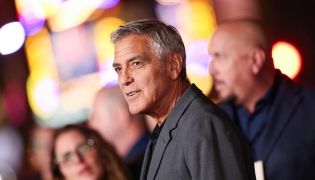 US actor George Clooney attends the AFI opening night premiere of 