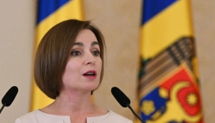 File photo of Moldovan President Maia Sandu.