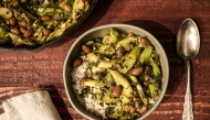 Khoresht-e Karafs (Persian Celery Stew). Pic: Marvin Joseph/The Washington Post; food styling by Lisa Cherkasky
 