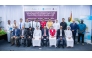 Qatari and Guyanese officials and representatives on the occasion.  