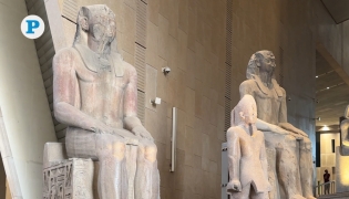 Inside the Grand Egyptian Museum, Giza, Egypt. (Photos by Mahmoud Elmazaty | The Peninsula) 