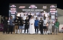 QRC Director Sheikh Jabor bin Khalid Al Thani with the podium winners.