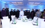 Minister of Social Development and Family H E Buthaina bint Ali Al Jabr Al Nuaimi, Deputy Speaker of the Shura Council Dr. Hamda bint Hassan Al Sulaiti, Qatar Chamber Chairman Sheikh Khalifa bin Jassim Al Thani with other dignitaries during the event.