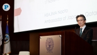 Japan’s Ambassador to Qatar, H E Naoto Hisajima. Pictures: Salim Matramkot / The Peninsula 