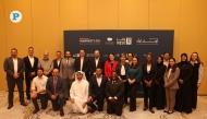 WISE officials along with WISE Awards finalists. Pictures: Amr Diab / The Peninsula