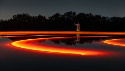 Shaikha Al Mazrou, Contingent Object, 2025. Manar Abu Dhabi 2025. Image courtesy of Department of Culture and Tourism Abu Dhabi & Public Art Abu Dhabi