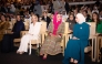 Chairperson of the Education Above All Foundation H H Sheikha Moza bint Nasser;  Vice Chairperson of Qatar Foundation H E Sheikha Hind bint Hamad Al-Thani; First Lady of Syria H E Latifa Al Droubi; the First Lady of Lebanon H E Nehmat Aoun at a high level plenary session during WISE 12, yesterday. 
