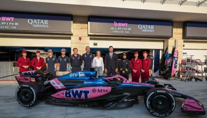 Qatar Airways and BWT Alpine Formula One Team Unite with Carmen Jorda to Champion Female Empowerment in Motorsport and Aviation
