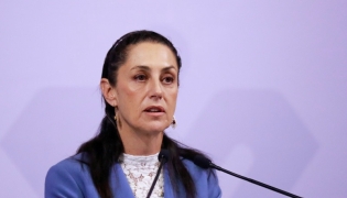File photo of Mexico's president Claudia Sheinbaum. REUTERS/Henry Romero/File Photo

