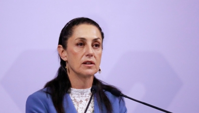 File photo of Mexico's president Claudia Sheinbaum. REUTERS/Henry Romero/File Photo

