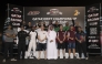 QRC Director General Sheikh Jabor bin Khalid Al Thani with champions and drivers of the second round and the judging panel. 