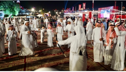 Arab Cup 2025 celebrations at Katara.