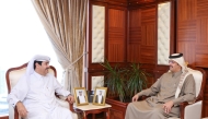 RACA Director-General Ibrahim Abdullah Al Dehaimi and CGB Director-General Saif bin Ali Al Kaabi during the meeting.