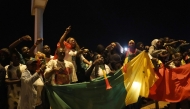 Supporters of Senegal痴 national football team celebrate their arrival in Dakar on January 20, 2026. Photo by Carmen Abd Ali / AFP