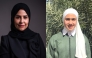 Arwa Musa’ed (left) and Retaj Mortada